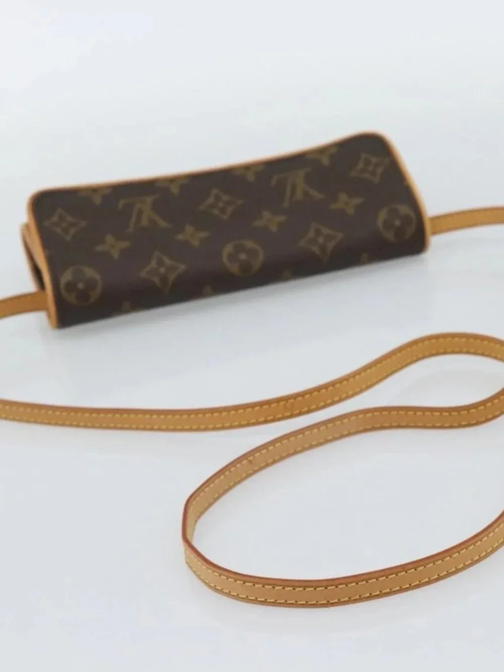 LOUIS VUITTON Monogram Pochette Twin PM Shoulder Bag M51854 LV Auth 186295V